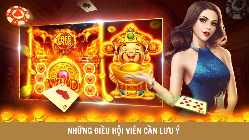 Những điều hội viên cần lưu ý khi nhận thưởng 