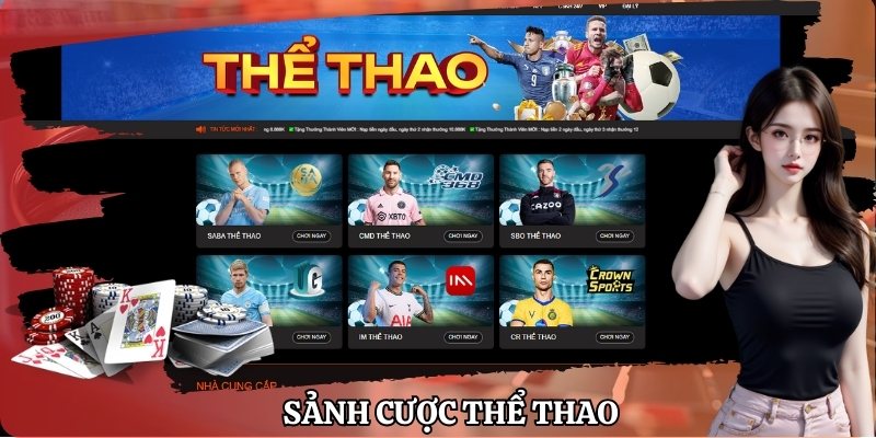 Sảnh cược thể thao